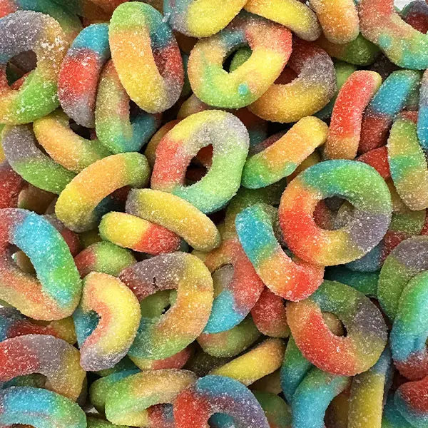 Anneaux Multicolores acides (100g)