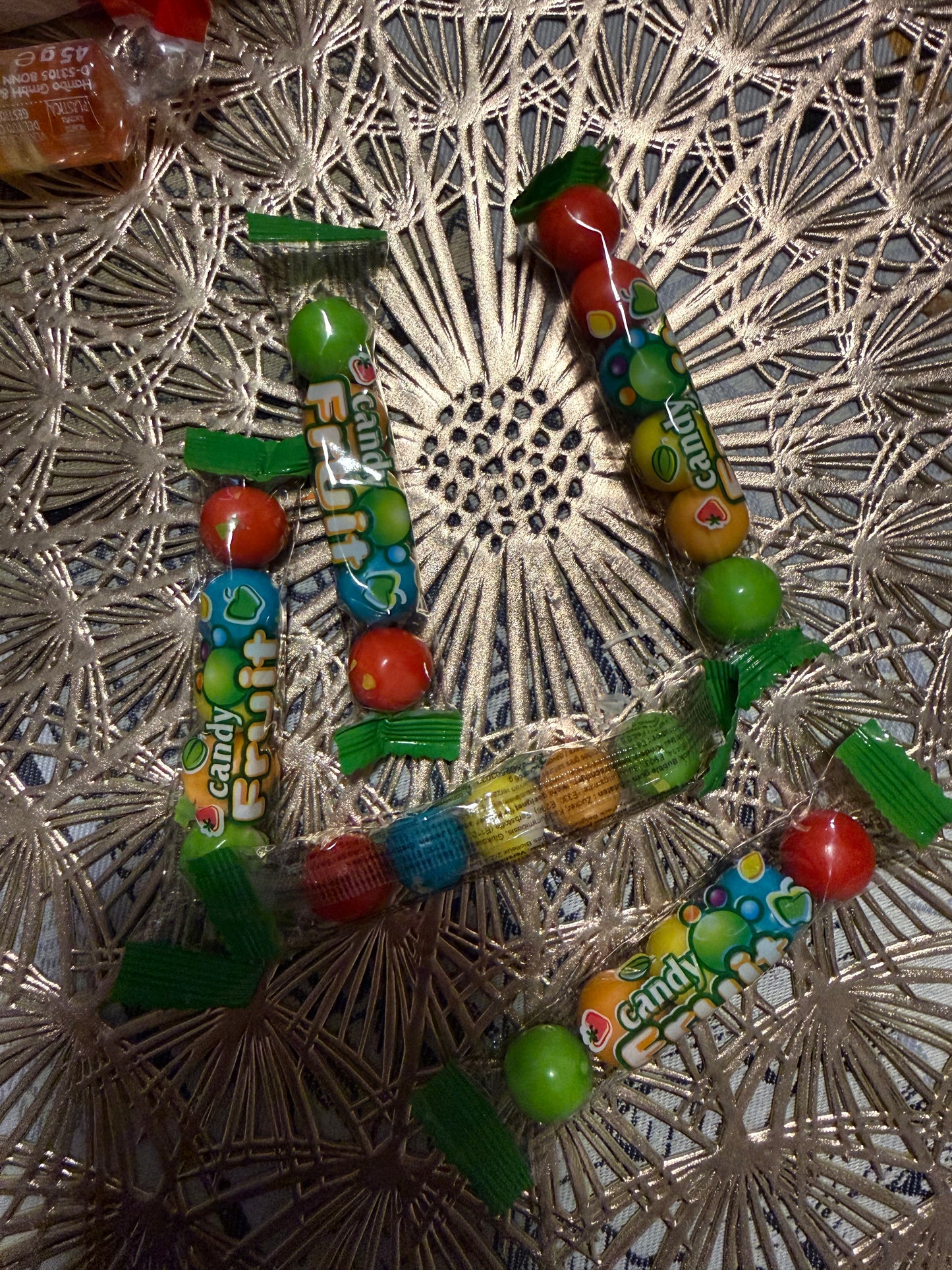 Chewing Gum Bubble Gum pieces