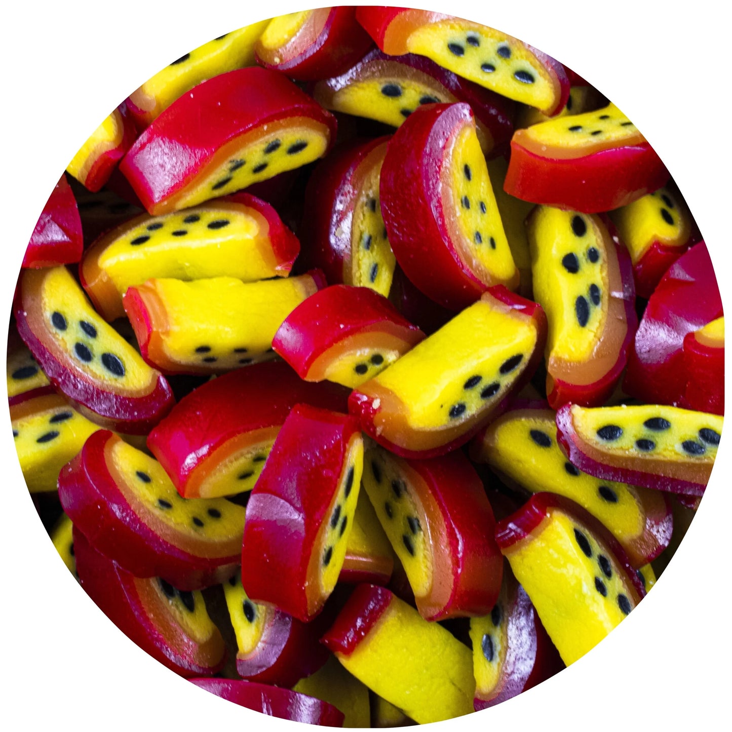 Tranches de FRUIT DE LA PASSION (100g)