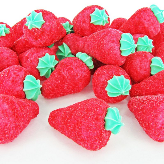 Fraise Géante fourrée a la guimauve pièces