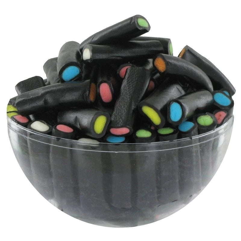 Mini cables Réglisse fourrées (100g)